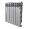 Биметаллический радиатор отопления Royal Thermo Revolution Bimetall 500 2.0 8 секций Silver Satin