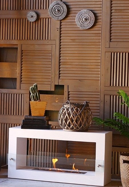 Биокамин напольный Zefire Quarter 1000