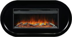 Каминокомплект Royal Flame Ellipse с очагом Vision 42 LOG LED black