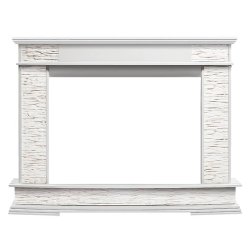 Портал Firelight Scala 30 сланец скалистый белый/шпон белый дуб