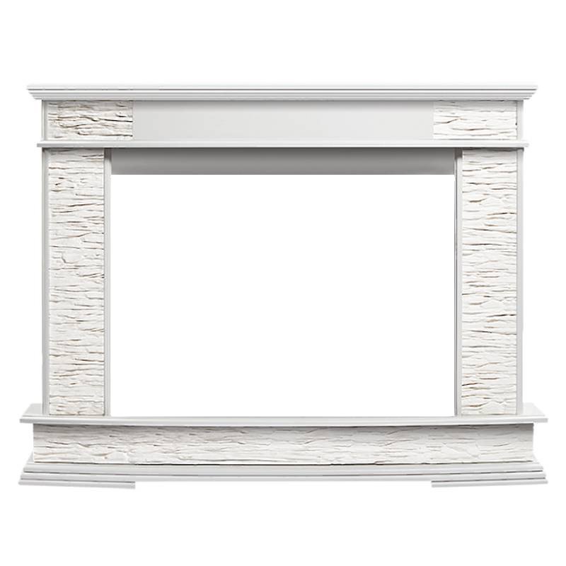 Портал Firelight Scala 30 сланец скалистый белый/шпон белый дуб