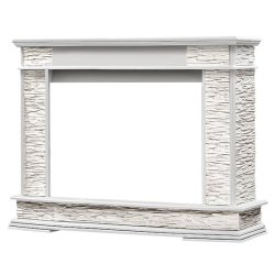 Портал Firelight Scala 30 сланец скалистый белый/шпон белый дуб