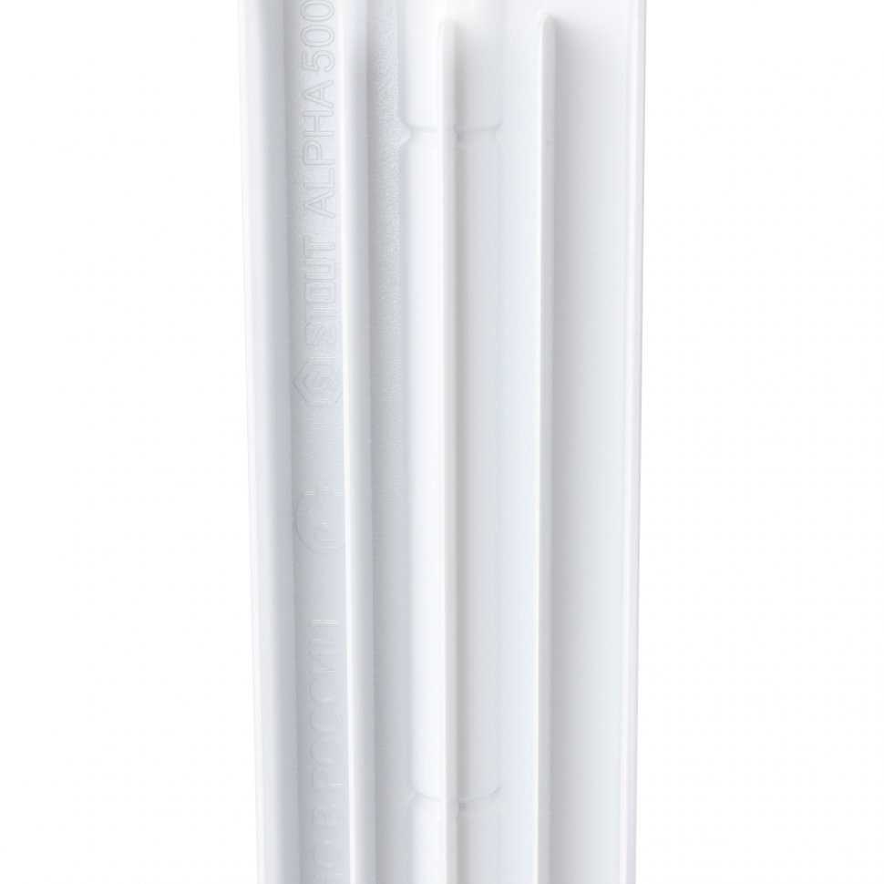 Радиатор биметаллический STOUT Alpha 350 (10 секций)