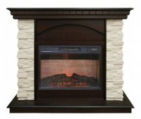 Каминокомплект RealFlame Elford STD/EUG/25'5/HL/24 AO с очагом Irvine 24