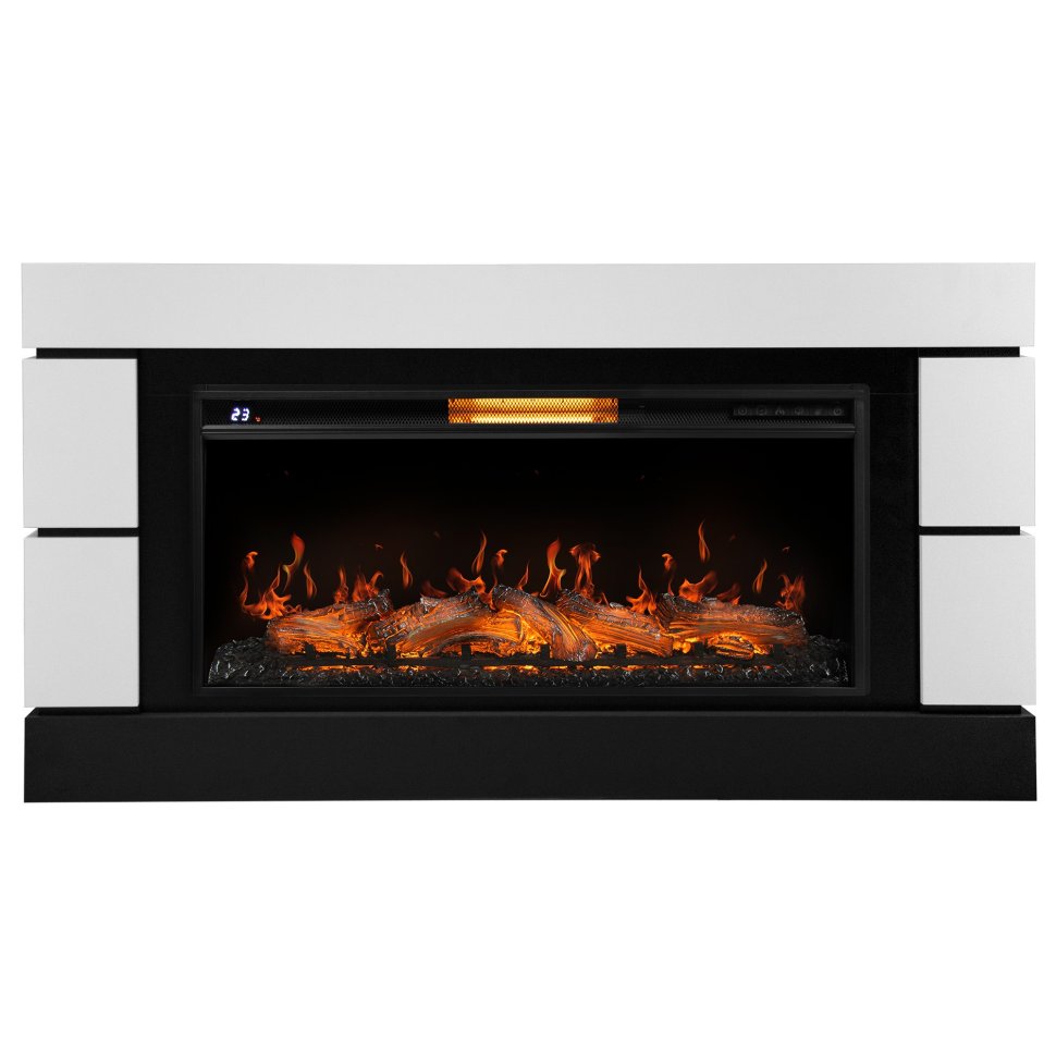 Каминокомплект Firelight Moderno 42/40/36 + очаг Electrolux EFP/P-4220LS белый р/в