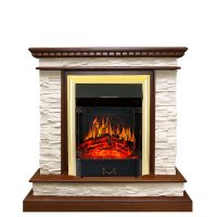 Каминокомплект Royal Flame Calgary с очагом Majestic FX Brass