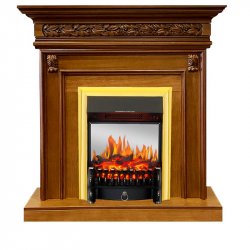 Каминокомплект Royal Flame Valletta c очагом Fobos FX M Brass