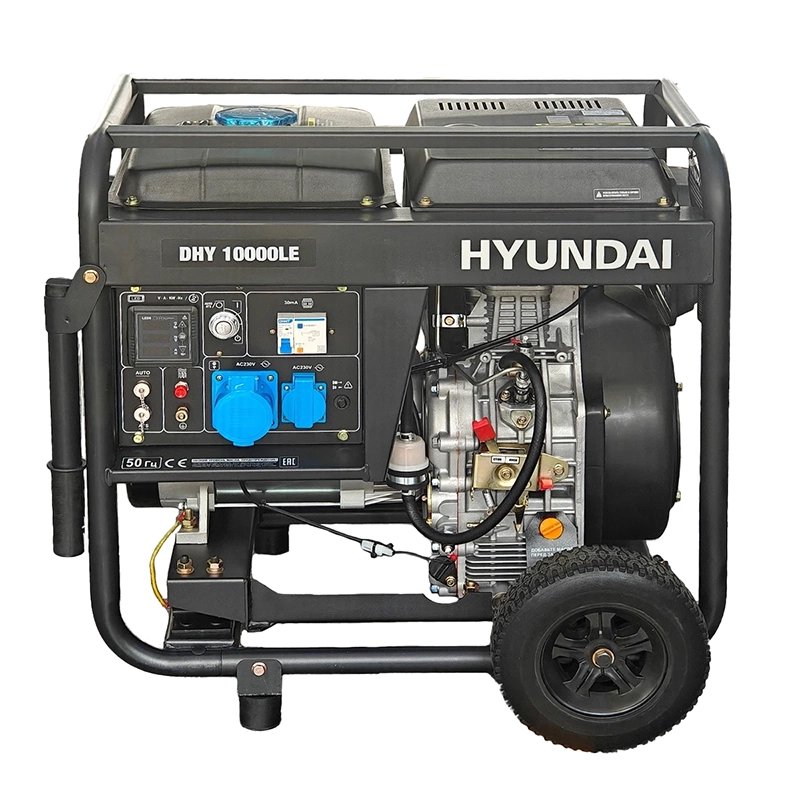 Дизельный электрогенератор Hyundai DHY 10000LE