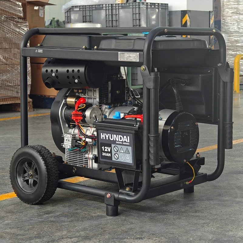 Дизельный электрогенератор Hyundai DHY 10000LE