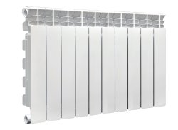 Алюминиевый радиатор отопления Fondital 500/100 Exclusivo D3 Plus 10 секций