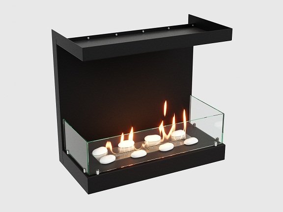 Встроенный биокамин Lux Fire Фронтальный 700 M ВБКФ-700М