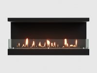 Встроенный биокамин Lux Fire Фронтальный 1040 S ВБКФ-1040S