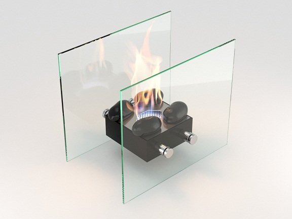 Настольный биокамин Lux Fire Лондон M КН-0016-02