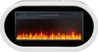 Каминокомплект Royal Flame Ellipse с очагом Vision 42 LED белый с черным