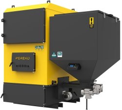 Напольный твердотопливный котел Pereko KSR Pro 75