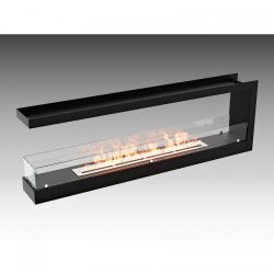 Встроенный биокамин Lux Fire Торцевой 1500 S