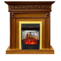 Каминокомплект Royal Flame Valletta c очагом Majestic FX M Brass