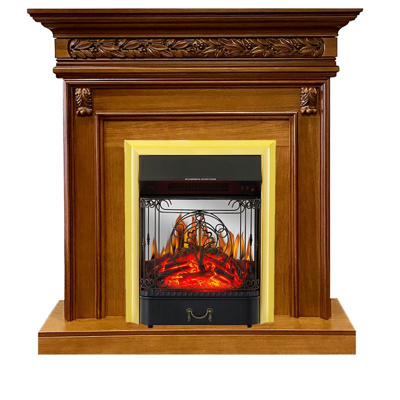 Каминокомплект Royal Flame Valletta c очагом Majestic FX M Brass