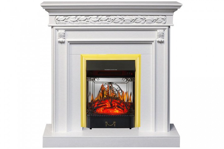 Каминокомплект Royal Flame Valletta c очагом Majestic FX M Brass