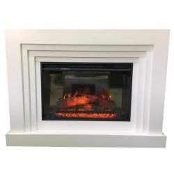 Каминокомплект Interflame Сильвер с очагом Foton 26 M LED FX QZ