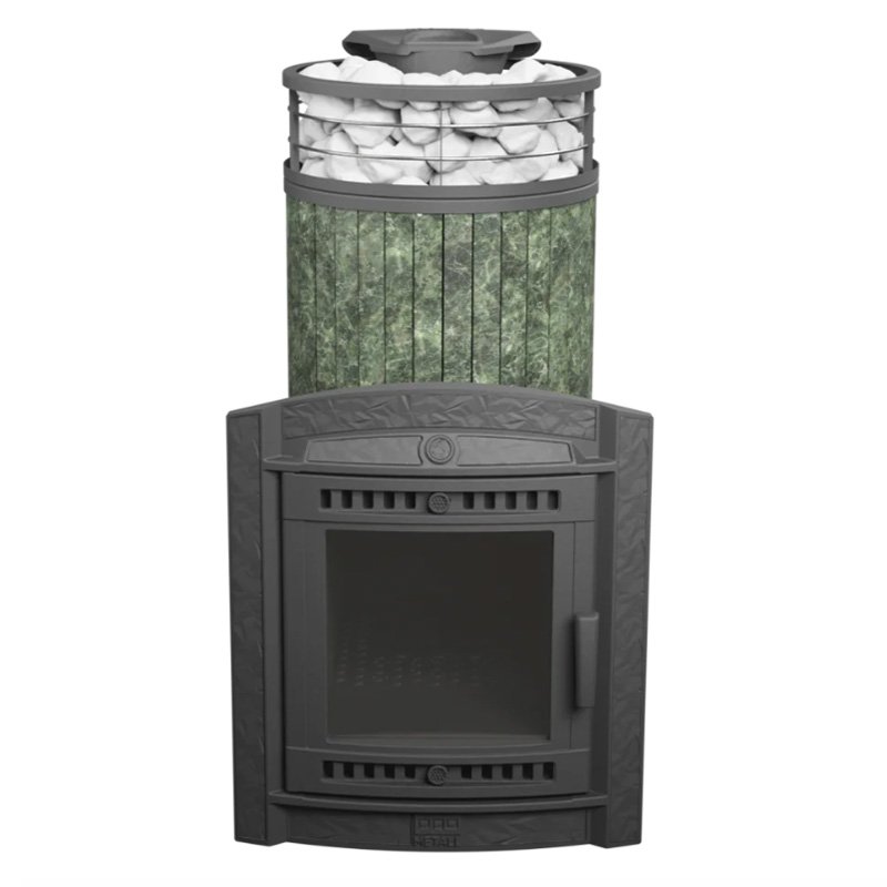 Печь банная PROMetall Атмосфера XL Змеевик ламель+сетка