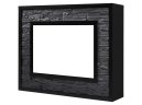 Портал Firelight Loft 30 камень черный/черная эмаль
