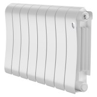 Биметаллический радиатор отопления Royal Thermo Infinity 300 8 секций Bianco Traffico