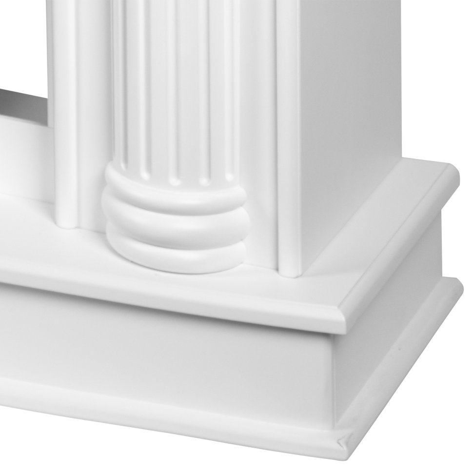 Каминокомплект Royal Thermo Aurora RTFP/P-AR60LS + портал Firelight Olympia 60 белый