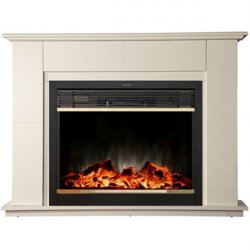 Каминокомплект Interflame Бланк с очагом Jupiter FX M Brass бежевый