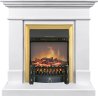 Каминокомплект Royal Flame California STD CRM (Разборный) с очагом Fobos FX M Brass санд сноу
