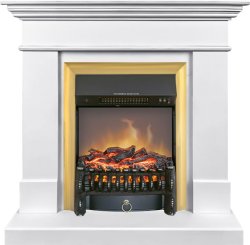 Каминокомплект Royal Flame California STD CRM (Разборный) с очагом Fobos FX M Brass санд сноу