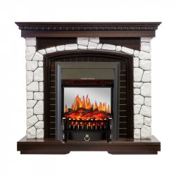 Каминокомплект Royal Flame Glasgow с очагом Fobos FX M Black