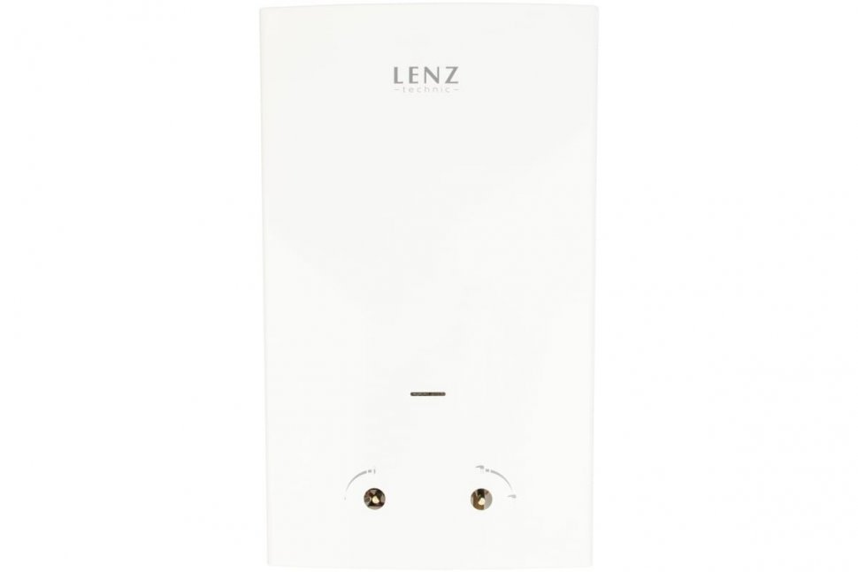 Газовый проточный водонагреватель Lenz Technic 10L White