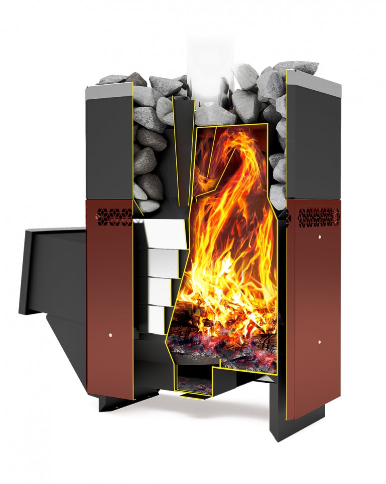 Печь отопительная Теплодар Русь-18 Л