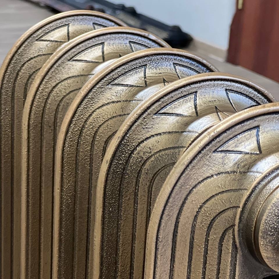 Чугунный радиатор отопления RETROstyle Радимакс Troy 600 10 секций