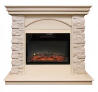 Каминокомплект RealFlame Elford STD/EUG/24/25'5/HL WT с очагом Kendal 24