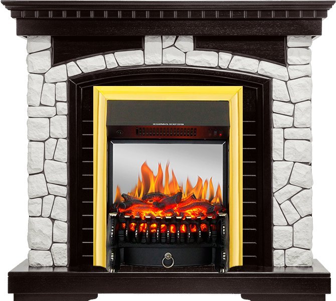 Каминокомплект Royal Flame Glasgow с очагом Fobos FX M Brass