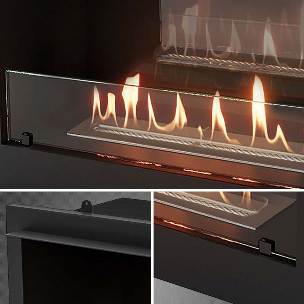 Каминокомплект Хорошие Камины Марс с очагом Firelight BFP/P-2520 белый