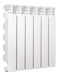 Алюминиевый радиатор отопления Fondital 500/100 Ardente C2 Plus 6 секций
