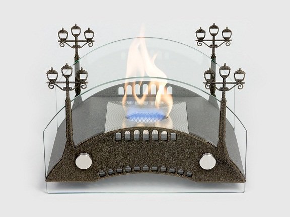 Настольный биокамин Lux Fire Пушкинский мост S