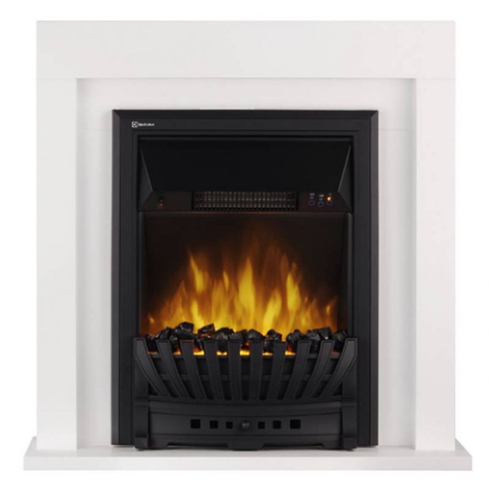 Каминокомплект Firelight Simple Classic с очагом Electrolux EFP/P-1020LS белый