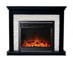 Каминокомплект Interflame Сиена сланец венге с очагом Jupiter FX M Black