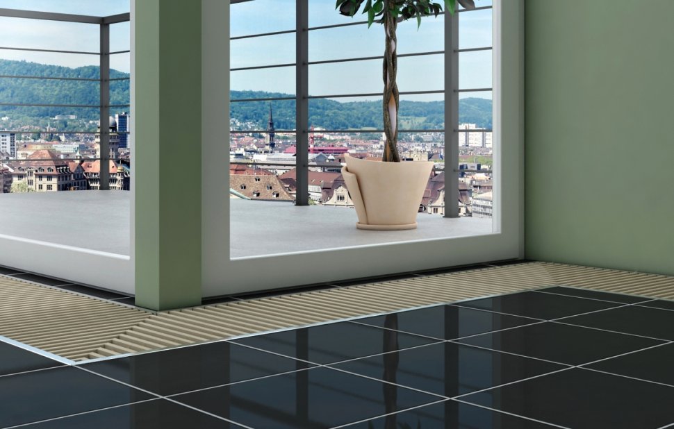 Внутрипольный конвектор Royal Thermo Atrium 90/200/2300-DG-U-BL