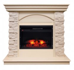 Каминокомплект RealFlame Elford STD/EUG/24/25'5/HL WT с очагом Eridan 24