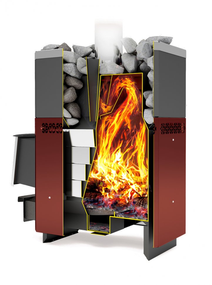 Печь отопительная Теплодар Русь-12 ЛУ