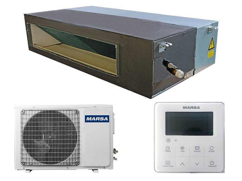 Канальная сплит-система Marsa MRK-24BHA2N/MRK-24HA2NE-W Optimal