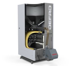 Напольный твердотопливный котел Defro Bioslim 15