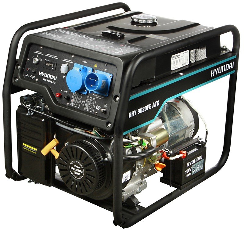 Бензиновый электрогенератор Hyundai HHY 9020FE ATS