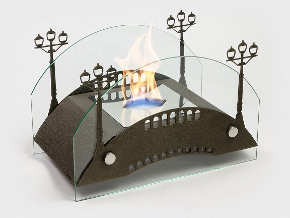 Настольный биокамин Lux Fire Пушкинский мост M