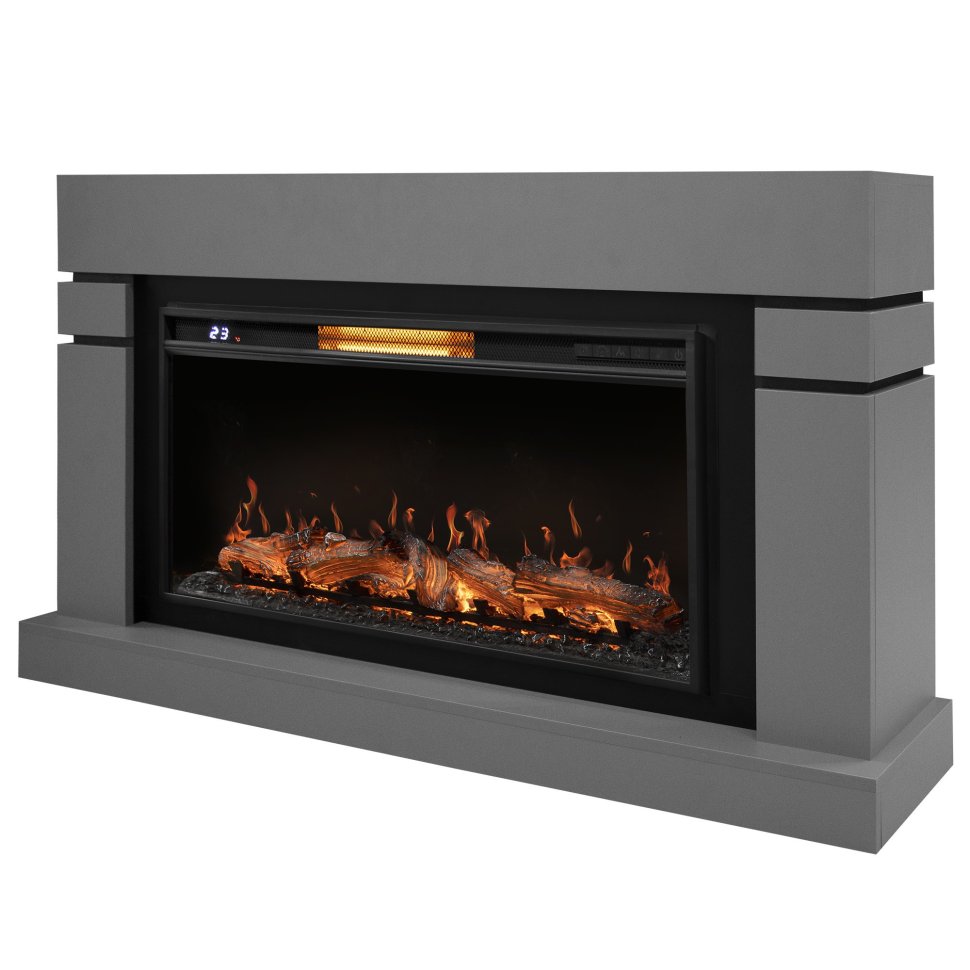 Каминокомплект Firelight Lindos 42/40/36 + очаг Electrolux EFP/P-4220LS светло-серый р/в